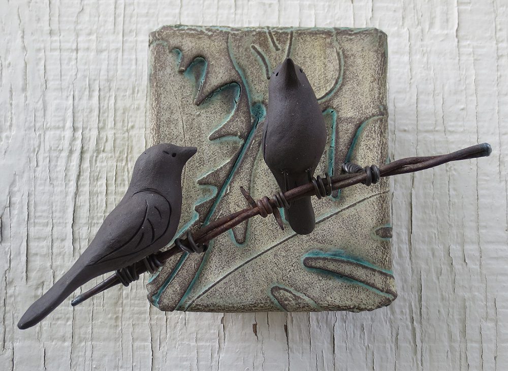 Birds On a Branch wall hanging