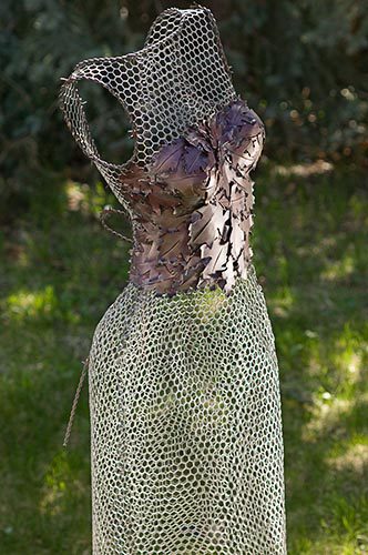 Leaf Dress by Arabella Tattershall